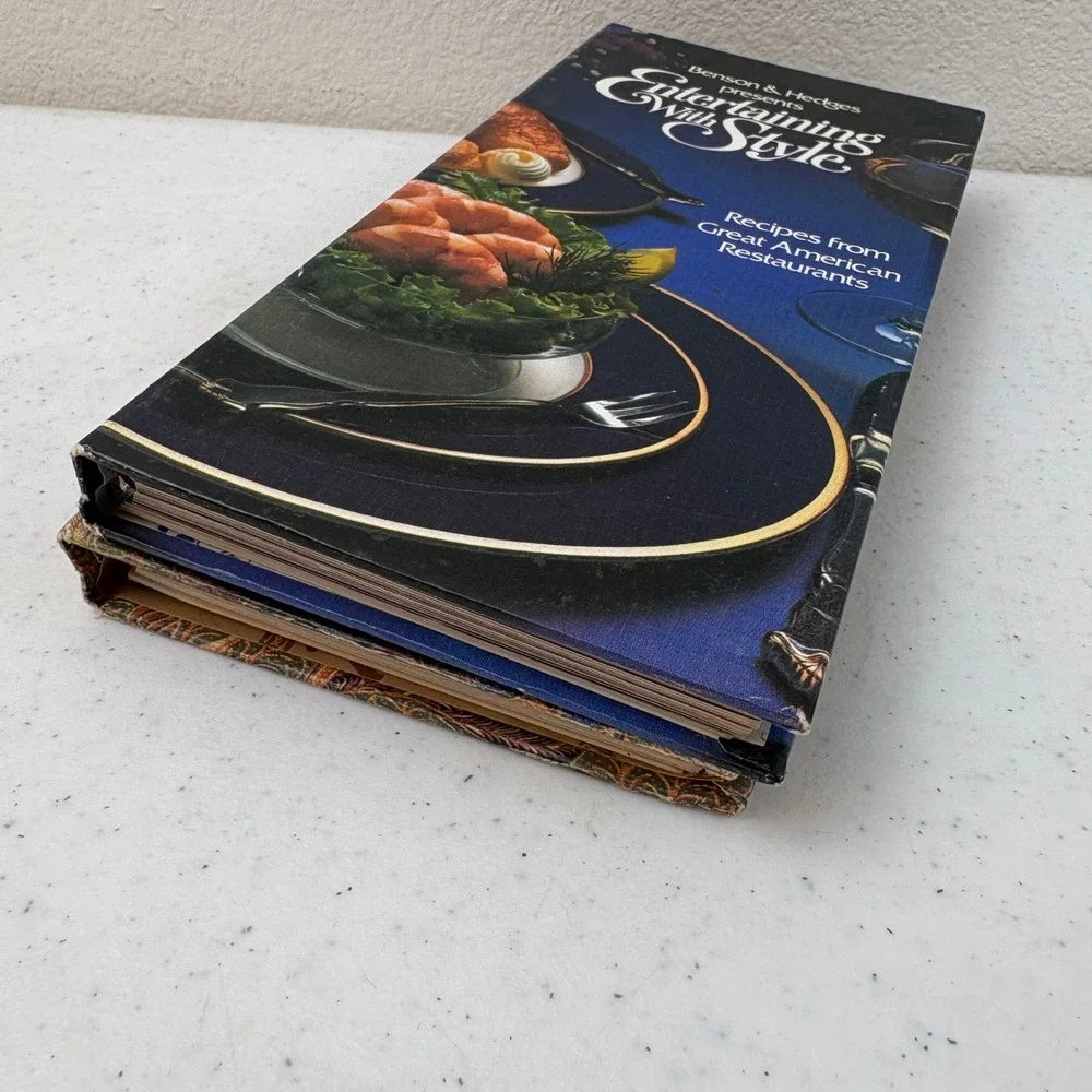 VTG Benson & Hedges 2‎ Cookbooks 100 Recipes from Great American Restaurants